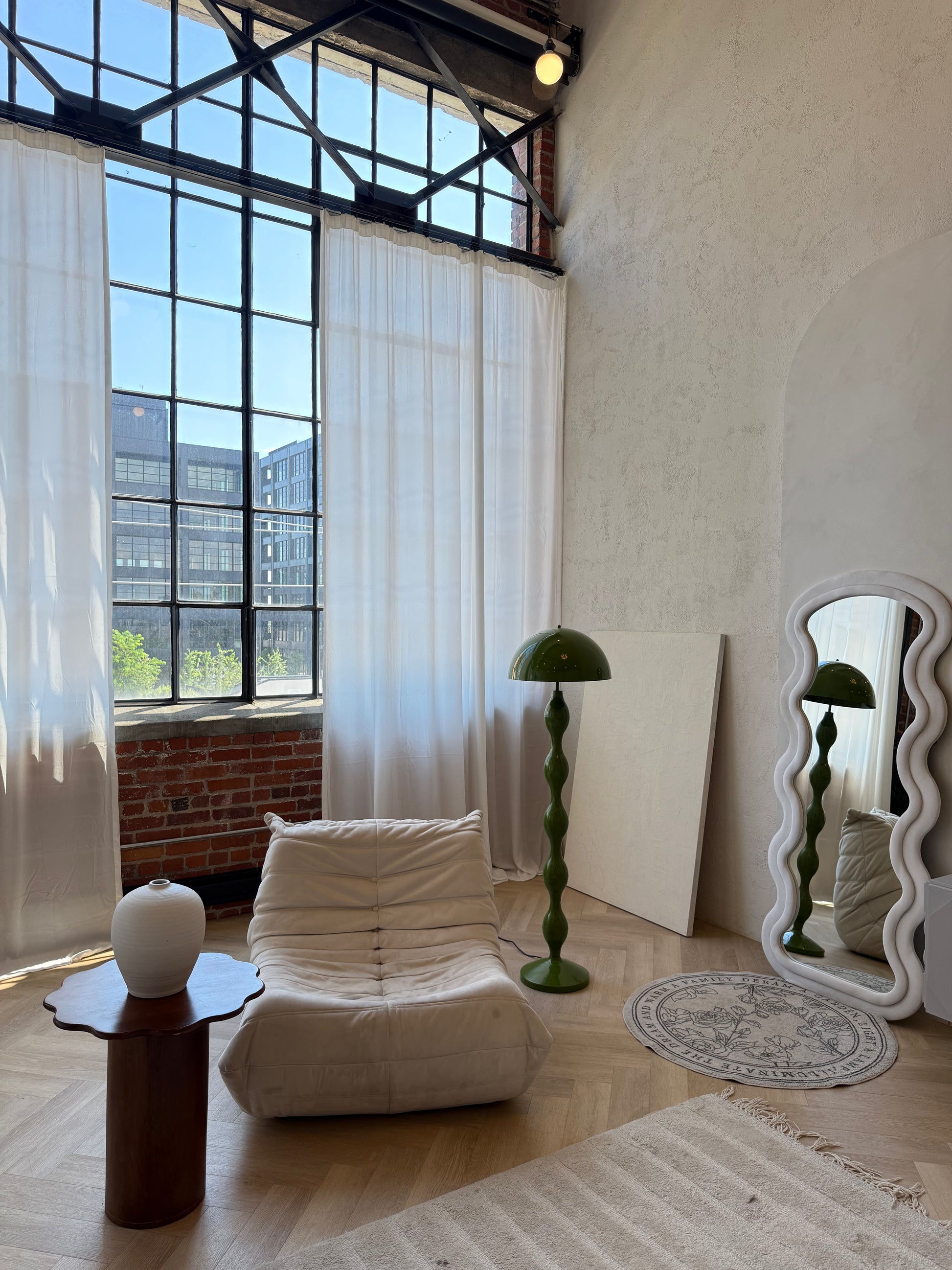 Matcha Mushroom Floor Lamp